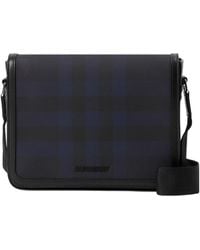 Burberry - Alfred Check-Print Messenger Bag - Lyst