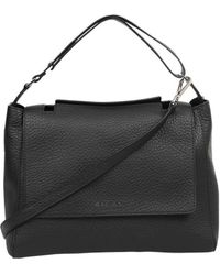 Orciani - Logo Flip Shoulder Bag - Lyst