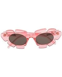 Loewe - Flower Frame Sunglasses - Lyst