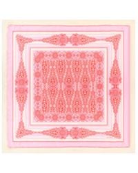 Etro - Paisley-Printed Frayed-Edge Scarf - Lyst