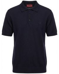 Gucci - Embroidered Logo Polo Shirt - Lyst