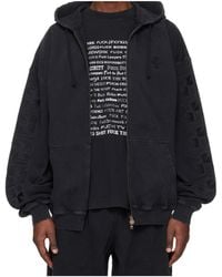 Vetements - Logo Embroidered Zip-Up Jacket - Lyst