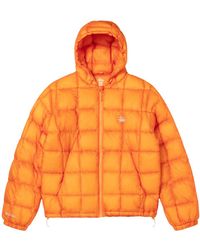 Stussy - Stüssy Quilted Hooded Down Jacket - Lyst