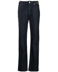 Michael Kors - Michael Cropped Straight Leg Jeans - Lyst