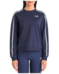 Emporio Armani - Logo Round-Necked Sweater - Lyst