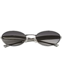 Bottega Veneta - Sardine Oval Sunglasses - Lyst