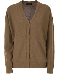 Fabiana Filippi - Long-Sleeved V-Neck Cardigan - Lyst