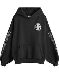 Rhude - Logo-Printed Long Sleeved Hoodie - Lyst