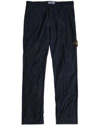 Stone Island - Casual Pants With Belt Loops - Lyst