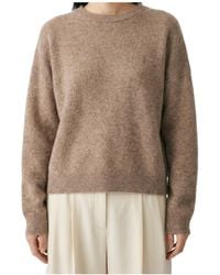 Loulou de Saison - Crew-Neck Long-Sleeve Sweater - Lyst