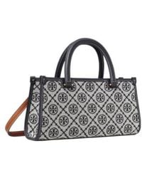Tory Burch - T Monogram Small East-West Tote Bag - Lyst
