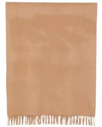 Max Mara - Cashmere Stole With Logo - Lyst