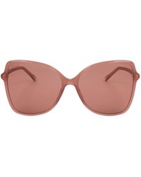 Jimmy Choo - Eyewear Fede Butterfly Frame Sunglasses - Lyst