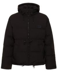 Valentino - Logo Pattern Down Jacket - Lyst