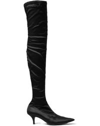 Celine - Thigh-High Satin Booty - Lyst