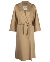 Max Mara - Belted Cashmere Trench Coat - Lyst