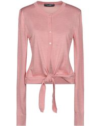 Dolce & Gabbana - Minimalist Solid-Color Knit Top - Lyst