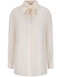 Herno - Bow-Detail Shirt - Lyst