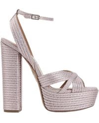 Aquazzura - Sundance Plateau Sandals - Lyst