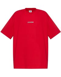 Vetements - Pornstar Printed Crewneck T-Shirt - Lyst