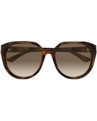 Chloé - Chloé Eyewear Geometric-Frame Sunglasses - Lyst