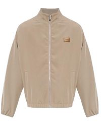 Amiri - Logo-Patch Zip-Up Jacket - Lyst
