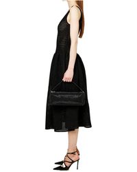 Self-Portrait - Crochet Knit Midi Dress - Lyst