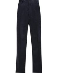 Prada - Cashmere And Cotton Corduroy Pants - Lyst