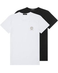 Versace - 2-Pack Crewneck T-Shirts - Lyst