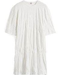 TOTEME - Totême Short-Sleeved Crewneck T-Shirt Dress - Lyst