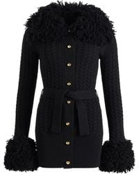 Patou - Frill-Trimmed Button-Up Cardigan - Lyst