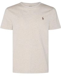 Polo Ralph Lauren - Logo Embroidered Crewneck T-Shirt - Lyst