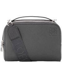Loewe - Logo Embossed Mini Camera Bag - Lyst
