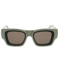 Loewe - Rectangular Frame Sunglasses - Lyst