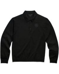 Canada Goose - Petitot Knit Long Sleeve Polo - Lyst