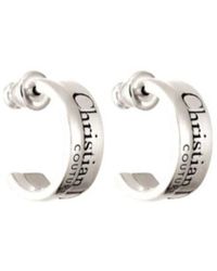 Dior - Christian Couture Cut Earrings - Lyst