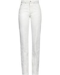 Maison Margiela - Solid Color Twill Trousers - Lyst