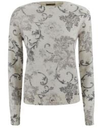 Herno - Long Sleeve Crewneck Jumper - Lyst