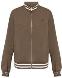 MCM - Long-Sleeved Zippered Sweatshirt - Lyst