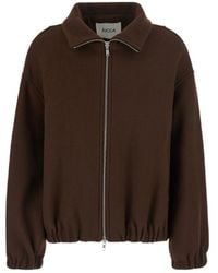 Jucca - High Collar Bomber Jacket - Lyst