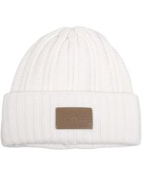 Max Mara - Macbeth Logo Patch Beanie - Lyst