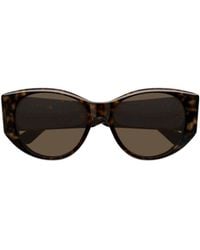Balenciaga - Eyewear Nano Round Frame Sunglasses - Lyst