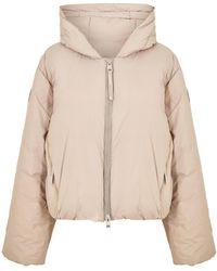 Canada Goose - Hooded Short Padded Jacket - Lyst