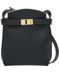 Ferragamo - Ferragamo Hug Gancini-Plaque Phone Holder - Lyst
