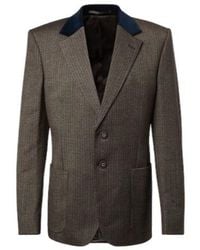 Wales Bonner - Alto Pinstripe Wool-Blend Blazer - Lyst