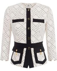 Elisabetta Franchi - Jackets - Lyst