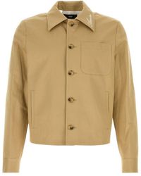 Amiri - Script Collar Shirt Jacket - Lyst