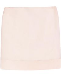 Sportmax - Zip Detailed Mini Skirt - Lyst