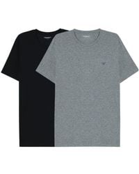 Emporio Armani - Two-Piece Crew-Neck T-Shirt Set - Lyst