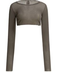 Rick Owens - Long-Sleeved Top - Lyst